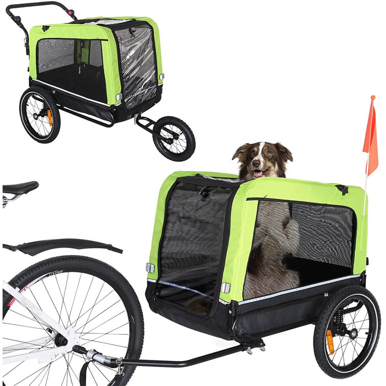 YULIANGCAI Foldable Pet Jogger Stroller with Detachable Carrier Wayfair Canada